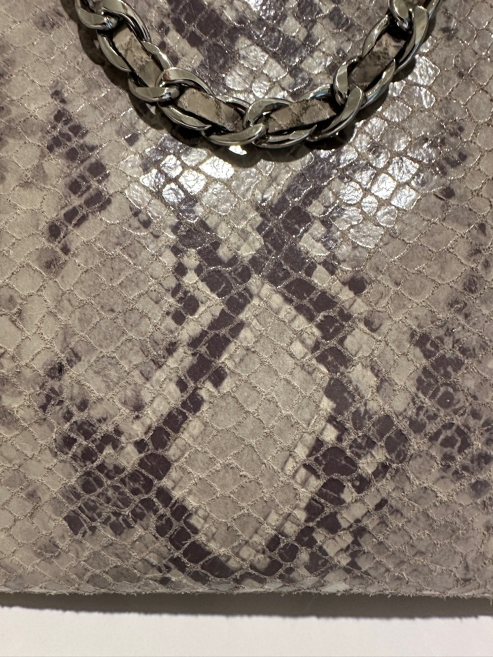 Michael Kors Snake-Print Tote - Picture 3 of 14